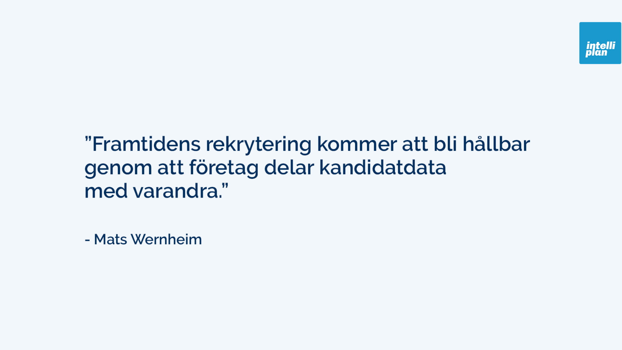 Framtidens rekrytering