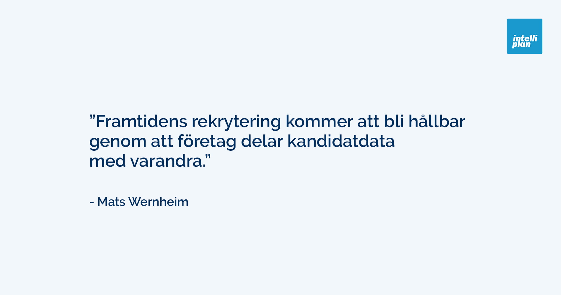 Framtidens rekrytering