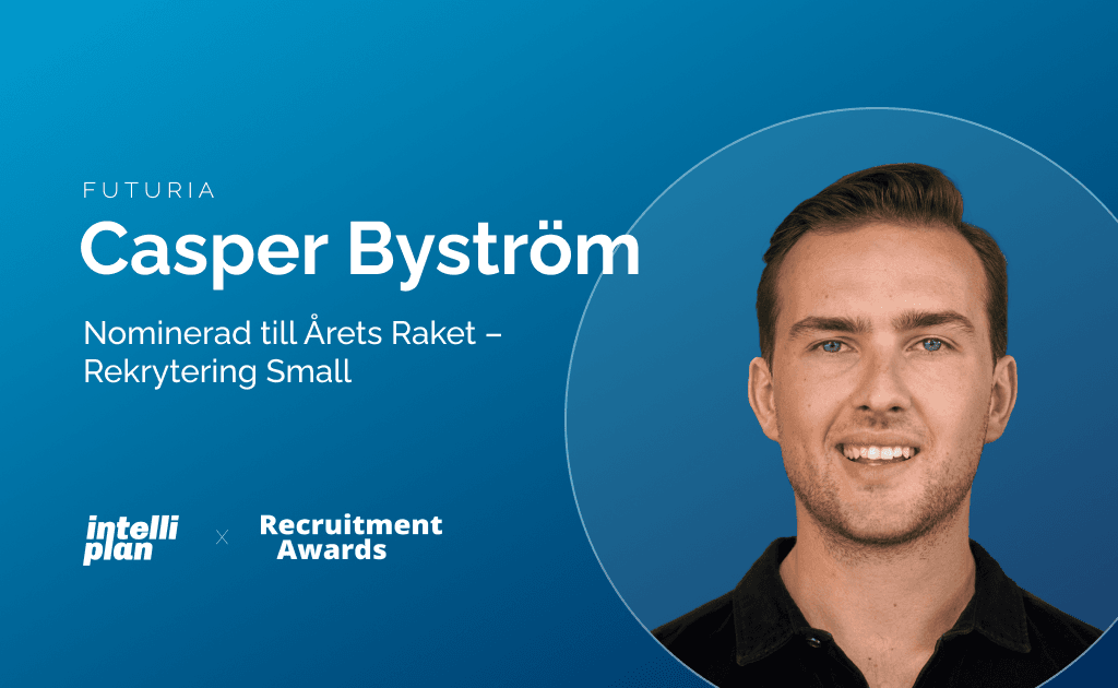 Casper Byström, Futuria, Recruitment Awards 2026