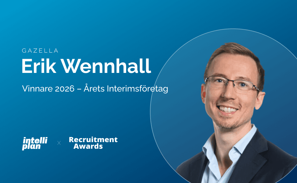 Erik Wennhall, Gazella, Recruitment Awards 2026