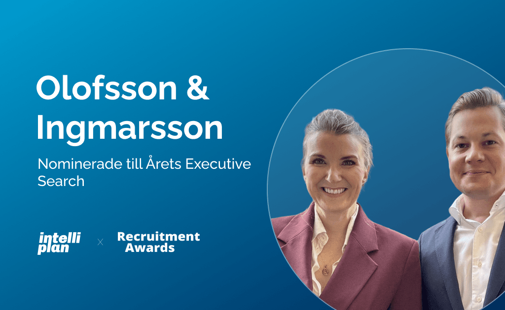 Kristin Olofsson och Joel Ingmarsson, Olofsson & Ingmarsson, Recruitment Awards 2026