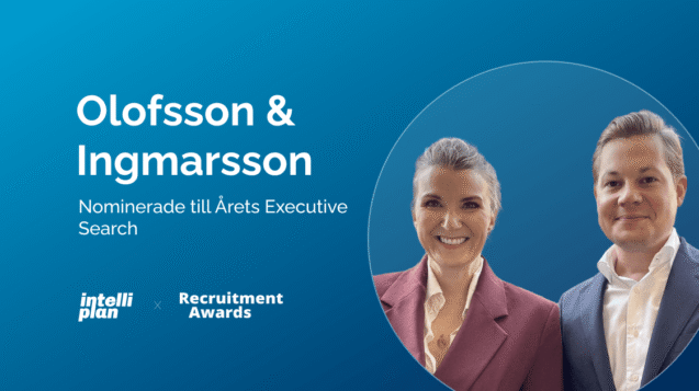 Kristin Olofsson och Joel Ingmarsson, Olofsson & Ingmarsson, Recruitment Awards 2026