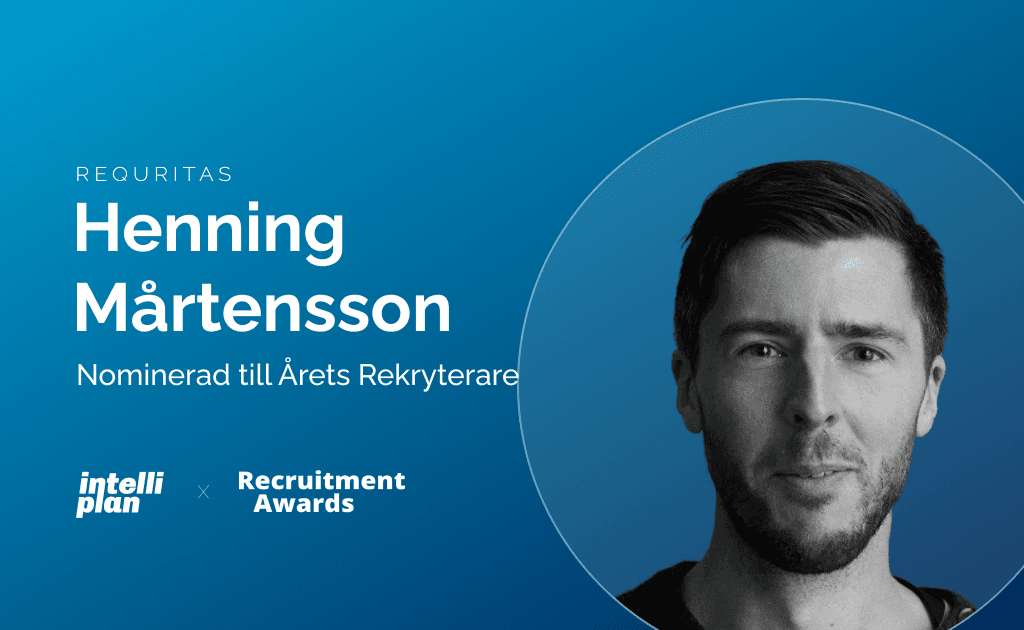 Henning Mårtensson, Requritas, Recruitment Awards 2026